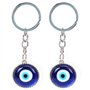 Lot de 2 Porte-clés Bleu Turc Mauvais œil