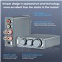 Nobsound TPA3116 Amplificateur stéréo numérique 2 canaux 100 W x 2 Hi-Fi Classe D Amplificateur stéréo avec contrôle des aigus e
