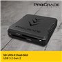 Lecteur de Carte mémoire SD UHS-II à Deux emplacements par ProGrade Digital | USB 3.2 Gen 2 pour Les cinéastes, photographes et 
