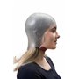 DOMPEL Sparta Bonnet de cheveux en silicone 2,4 K Blanc | Mèches parfaites | 2 400 trous stratégiquement positionnés | Design in