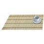 Set de table en bois de bambou 30 x 40 cm Beige