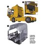 Italeri 3927 Scania S730 Highline 3927 1:24 Modélisme 4 x 2 Kit de construction, modélisme, bricolage, loisirs, collage, kit de 