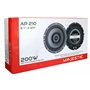 New Majestic AP210BL Enceintes de voiture 50 W