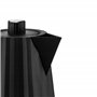 Alessi Plissé MDL06 B/UK - Bouilloire Électrique Design, en Résine Thermoplastique, Fiche Anglaise 2400W, 170 cl, Noir