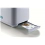 ARIETE 0157/04 Breakfast TOSTAPANE Elettrico 2 FETTE 7 LIVELLI DI DORATURE MOUSSION AUTOMATIQUE 760W Blanc Marque