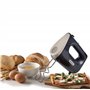 Ariete Mixeur plongeant Breakfast 1545 450 W, 5 vitesses, fonction turbo, 2 batteurs, gris foncé et sahara