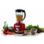 Ariete 1782 Gourmet Pro Moderna Robot culinaire, hachoir 3L, mixeur 2L, 2 niveaux de vitesse + impulsion, ensemble de couteaux +