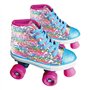 Girabrilla by Sport1 Patins à roulettes avec Paillettes pivotantes Multicolores 35-36