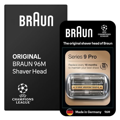 Braun Tête De Rasoir Electrique Homme Series 9 PRO + 96M Noire