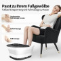 Bain de Pieds Pliable avec Chauffage, Spa Pour Pieds avec Télécommande, 16 Rouleaux de Massage, Bulles, Pierre Ponce, Infrarouge