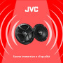 JVC CS-J620 Haut-Parleur Coaxial (6,5 Pouces / 16 cm, 2 Voies), Noir