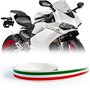 Stripes Bandes adhésives tricolore Italie pour voiture et moto
