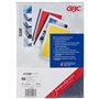 GBC HiClear Pack de 100 Plats de Couverture A4 200 Microns Transparent