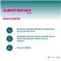Gripdent Plus - Poudre Super Adhésive pour Dentiers et Prothèses Dentaires - Sans Irritation, Fixation Facile