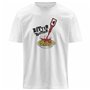 T-shirt à manches courtes homme Kappa Glesto Tbar Blanc