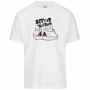 T-shirt à manches courtes homme Kappa Glabu Tbar Blanc