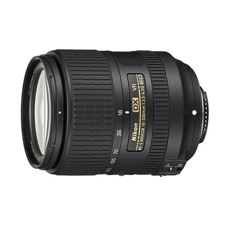 Nikon AF-S DX NIKKOR 18-300 mm f/3.5-6.3G et Objectif VR