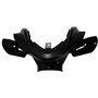 one by camamoto cod 77366730 carénage en Plastique Couvercle de Guidon carénage Avant Noir Brillant Compatible avec MBK Nitro/Ya