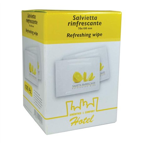 Anonima MTP100-SRL70 Multipack Lingettes Rafraîchissantes Citron 70 x 100