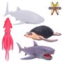 #sbabam Funny Box Legend of Animals - Sea Dominator, Animaux Jouets pour Enfants avec Cartes Incluses, 3 Pièces, Jeux pour Enfan