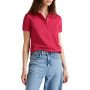 United Colors of Benetton Maglia Polo M/M 3tqjd300w, Rouge, Large Femmes