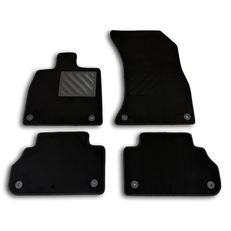 Tapis de sol pour Audi Q5 II (FY) (également Plug-in Hybrid et TFSI) à partir de 2017 - Sur mesure