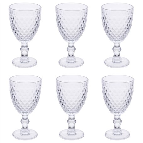 Villa d'Este Home Tivoli 1996 Lot de 6 verres à vin 370 ml en verre