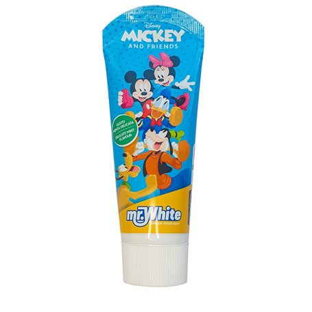Mr.White Dentifrice - Mickey et ses amis - 75 ml