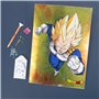 DIAMANTINY - Dragon Ball, Battle Vegeta - Kit de création de mosaïque avec pierres précieuses 3D, 1 cadre