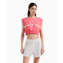 Emporio Armani Crop Top T-Shirt Femme