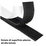 IPEA Bandes Agrippantes Adhésives Noir - Ruban Adhésif - Longueur 5 Mètres - Bande Adhésive Multifonctions Extra Forte pour Bric