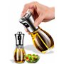 IPEA Pulvérisateur d'Huile en verre 170 ml pour Huile et Vinaigre – Nébuliseur Doseur d'huile pour Maison