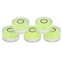 5pcs 15mm mini-niveau rond bulle verte bullseye diamètre outil de mesure pour balance balance