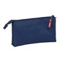 Trousse Fourre-Tout Triple El Pulpo Blue marine 22 x 12 x 3 cm