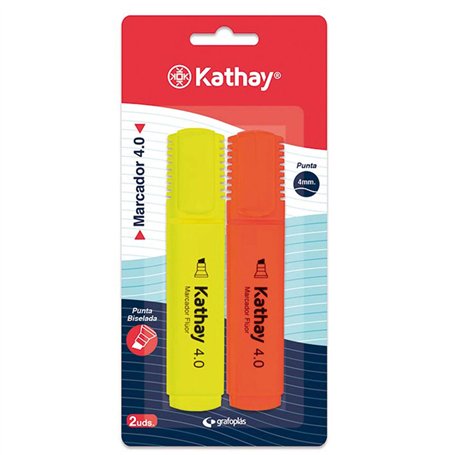 Kathay 86211999. Lot de 2 surligneurs