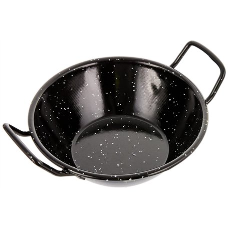 Esmaltaciones la Estrella Plat à Paella Profond Jaspé 18 cm 0