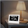 SINOIDEAS Horloge Numérique Calendrier Horloge Alzheimer Horloge Démence 7" LCD avec Date, Jour Et Heure, C'est pour Les Parents