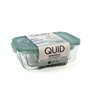Ensemble de Boîtes à Lunch Quid Minimal Vert verre 330 ml 800 ml 1,8 L 3 Pièces