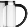 VIER - Cafetière française avec filtre LIZ 600 ml (22 oz) presse café, cafetière à piston. Verre Borosilicate Filtre inoxydable