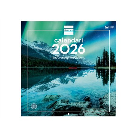 Finocam - Calendrier mural 2026