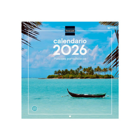 Finocam - Calendrier mural 2026