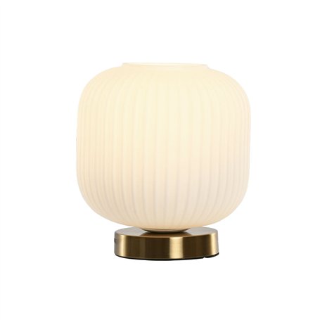 Lampe de bureau Home ESPRIT Blanc Doré