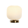 Lampe de bureau Home ESPRIT Blanc Doré