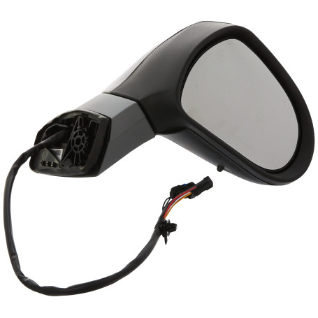 Alkar 6132308 Miroir convexe chauffant électrique extérieur complet avec capteur de température/clignotant