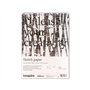 INNSPIRO Bloc papier croquis A4 30 pages 160g.