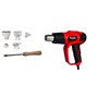 CEVIK CE-GW1026M Décapeur Thermique 2000W avec Accessoires et Mallette – Decapeur Professionnel pour Réparations