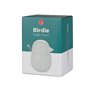 Balvi Sucrier Birdie Couleur Blanc Sucrier en Forme d'oiseau Porcelaine/métal