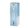 Balvi Bouteille Tail Couleur Bleu avec Chiffre en Forme de Baleine Borosilicate