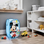 SUPERDIVER - Corbeille pliable Mickey Mouse - Licence officielle Disney - Idéale pour ranger les jouets et vêtements - 36x36x58