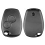 OcioDual Coque Clé 2 Boutons Compatible avec Dacia Logan Sandero Duster Lodgy, Boitier de Remplacement Voiture, Télécommande san